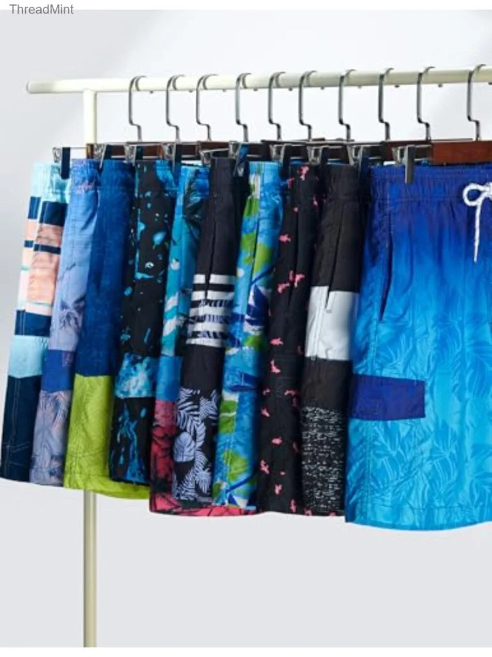 Men's Quick Dry Swim Trunks with Mesh Lining 9 Inch Inseam UPF 30